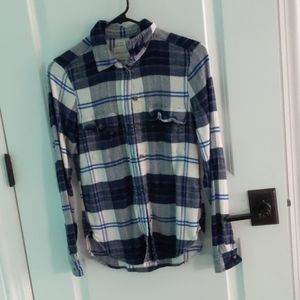 Plaid button up shirt